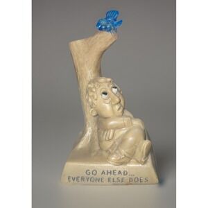 Vintage Rare  1994 Russ Wallace Berries Statue Go Ahead Everyone Else‎ Does